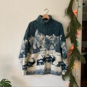 Vintage Elk Fleece